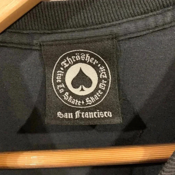 Vtg. Thrasher Skateboard Magazine Licensed T-Shirt - Picture 4 of 8